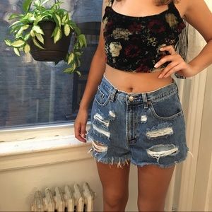 Vintage Distressed GAP Jean Shorts